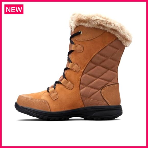 Waterproof Snow Boots with Insulation, Mid-Calf Winter Boots for Women - Picture 7 of 8